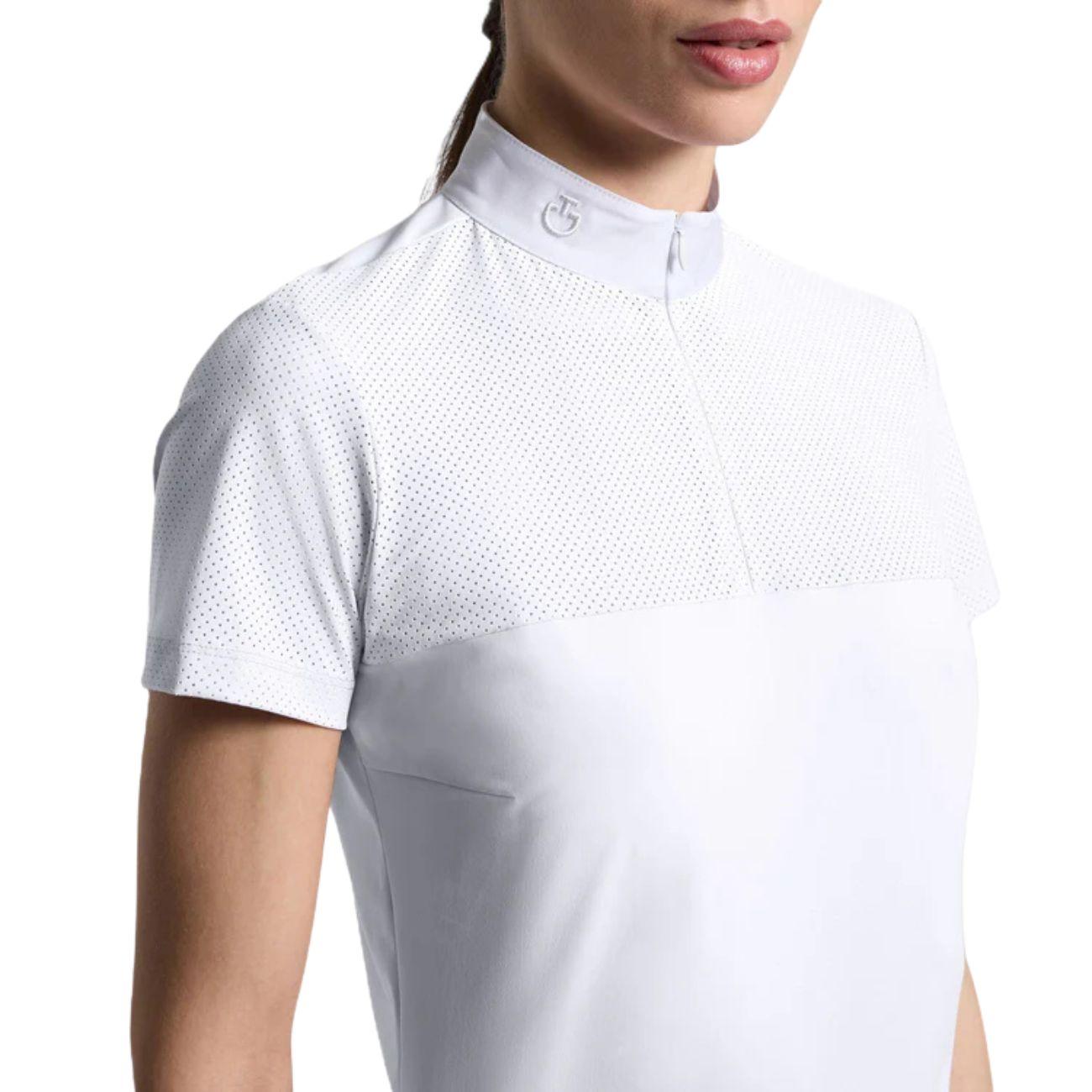 CAVALLERIA TOSCANA Camicia Donna Da Concorso Traforata Bianco CAD276JF023 BIANCO 