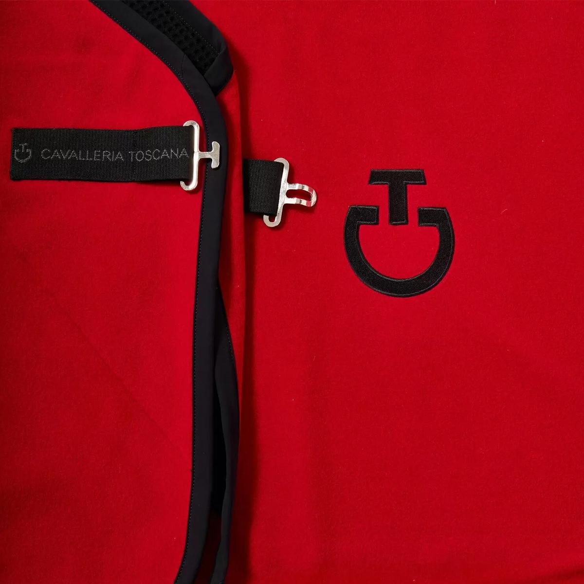 COPERTA IN PILE R-EVO CAVALLERIA TOSCANA 30CT-CPR053PI013 3600 RED CAVALLERIA TOSCANA 