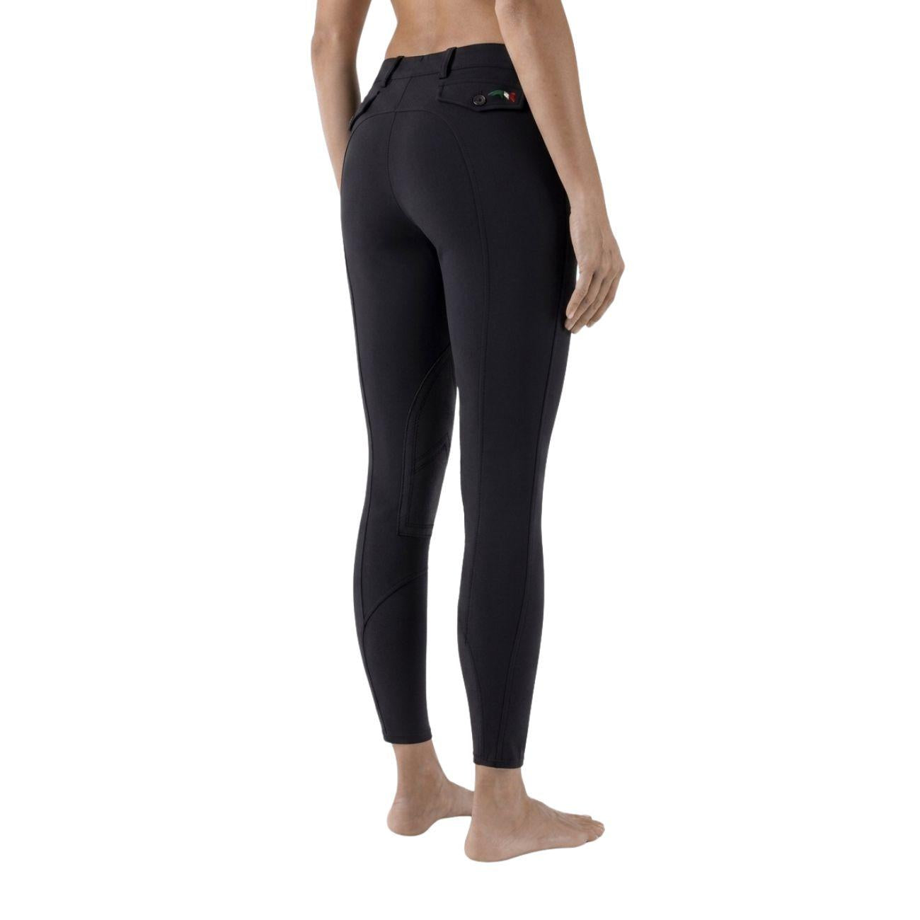 EQUILINE Pantalone Donna Boston Nero PM-EQ-C94MN08663 006NERO 
