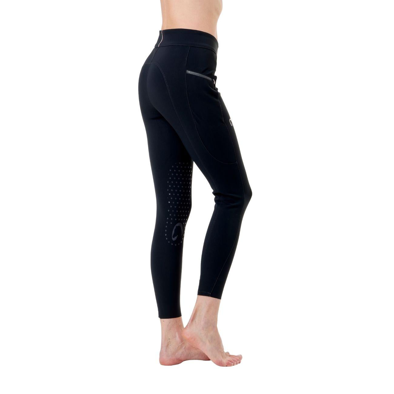 Pantalone Da Donna Half Grip Venezia Mascheroni Blu 09MA-02VENEZIA 342BLU MASCHERONI SELLERIA 