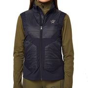 GILET SMANICATO DONNA FULL ZIP CON LOGO 09KING-2260163403 020NAVY KINGSLAND