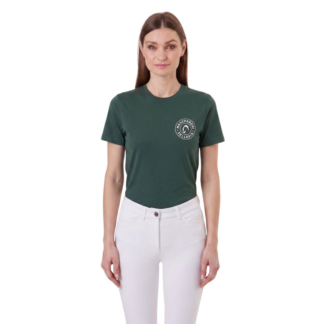 MASCHERONI SELLERIA T- Shirt Unisex Con Logo 26MA-T-SHIRTVERDE VERDE 