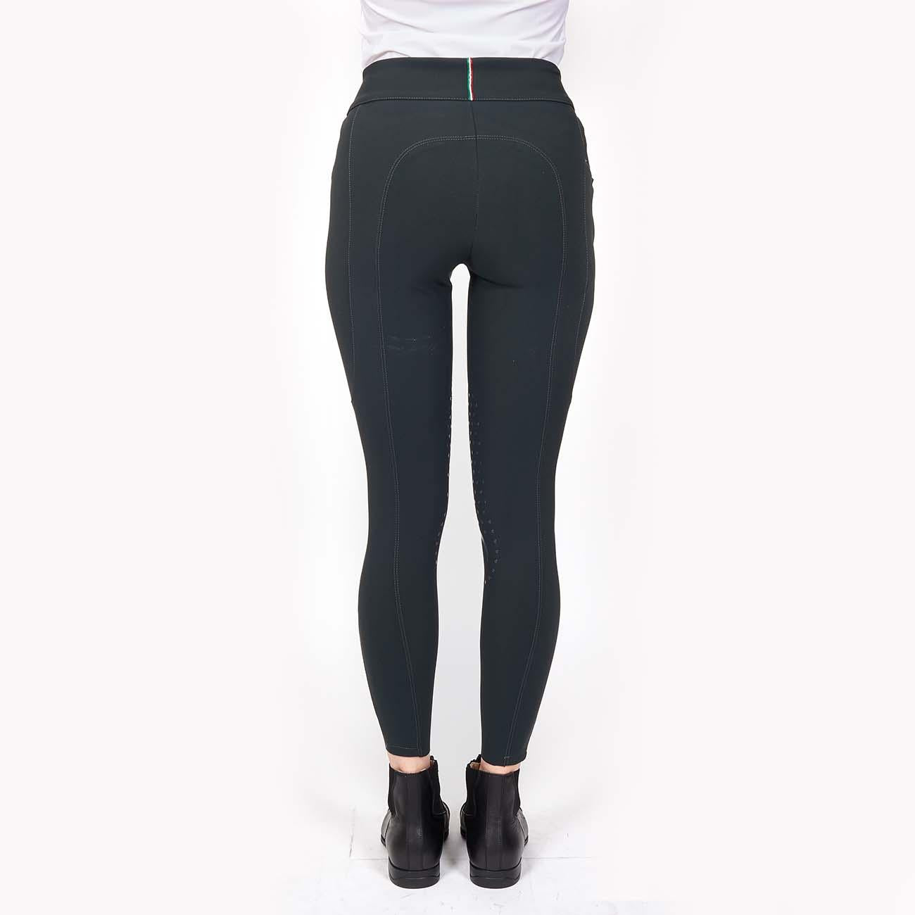 PANTALONE DA EQUITAZIONE DONNA VITA ALTA CON GRIP 09MA-02VENEZIA 344ANTRACITE MASCHERONI SELLERIA 