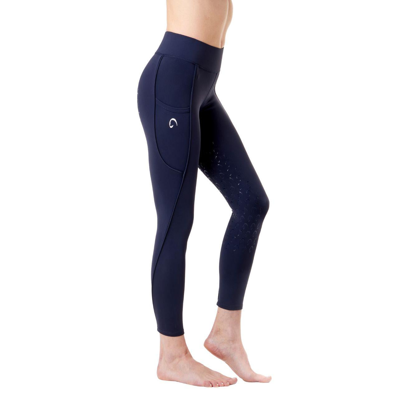 Leggings Da Donna Full Grip Piazza Di Siena Mascheroni Blu 30MA-PIAZZADISIENA NAVY MASCHERONI SELLERIA 