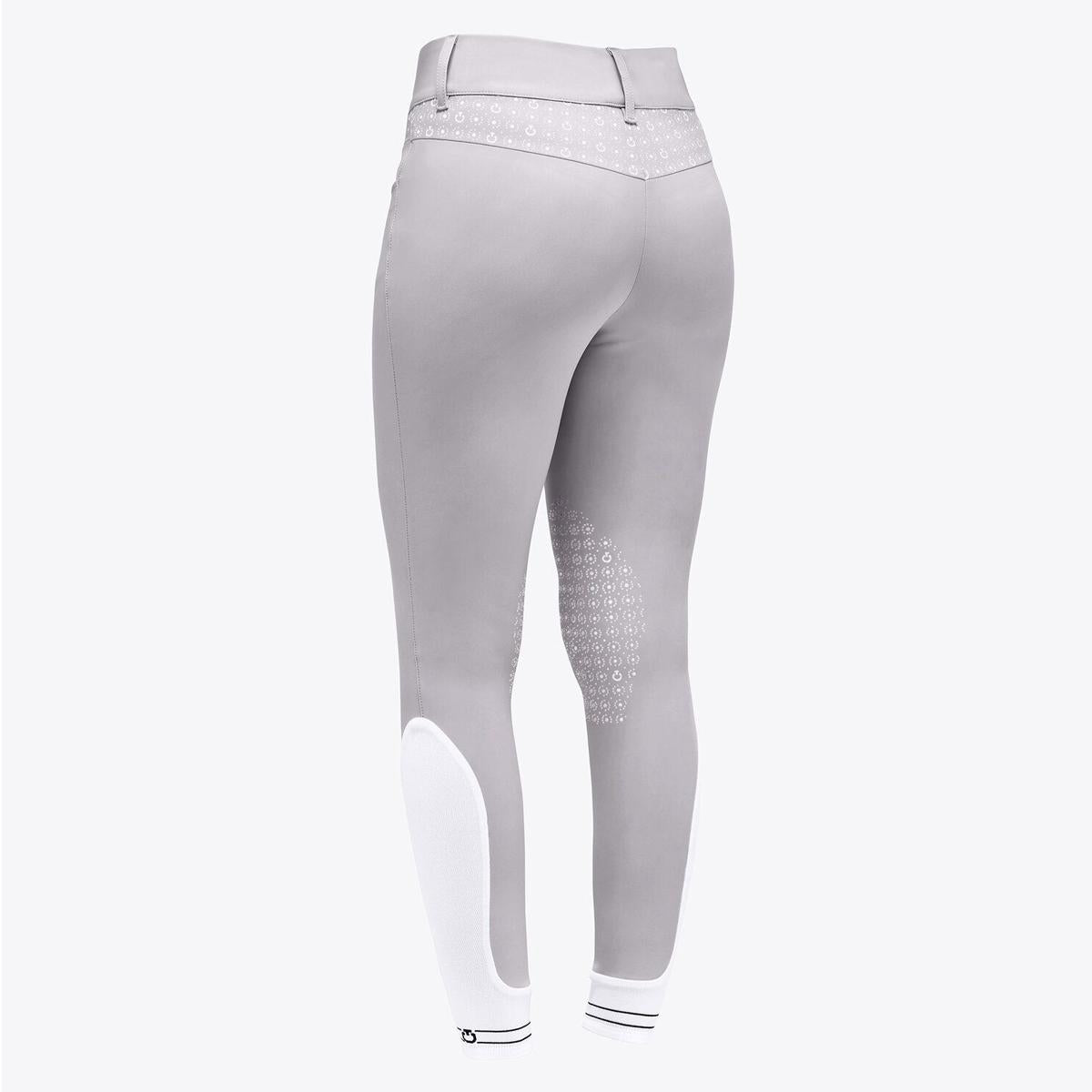 PANTALONI DA EQUITAZIONE DA SALTO DONNA CON DETTAGLI 30CT-PAD192JE010 8100GRET CAVALLERIA TOSCANA 