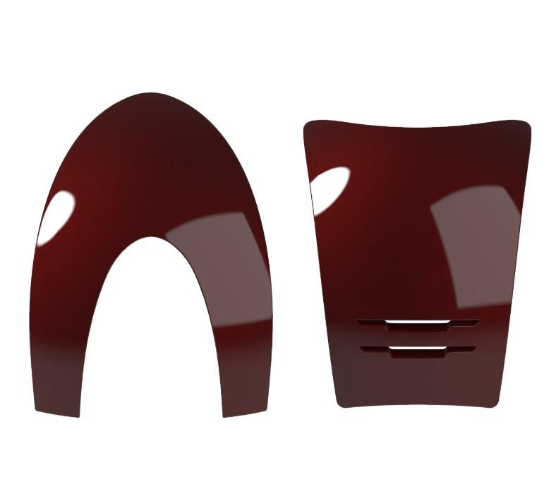 Inserto Frontale E Posteriore Kep Italia Cromo 2.0 Bordeaux BOX.INS.F.R.L BORDEAUX KEP ITALIA 