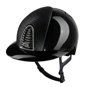 Cap Kep Italia Cromo 2.0 Polish Metal Con Cornice Con Swarovski Visiera Polo Ed Inserto Anteriore Verona Nero CRPL2.0930 NERO KEP ITALIA 