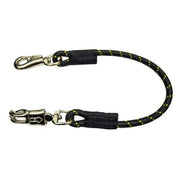 Tirante Elastico Con Doppio Moschettone 75cm Amahorse DM00100 NERO AMAHORSE 