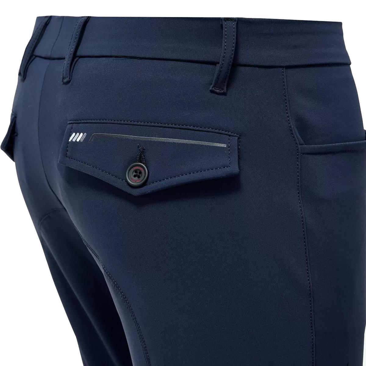 PANTALONI UOMO IN TESSUTO BI-STRETCH CAVALLERIA TOSCANA 30CT-PAU188JE010 7B00OCEAN BLUE CAVALLERIA TOSCANA 