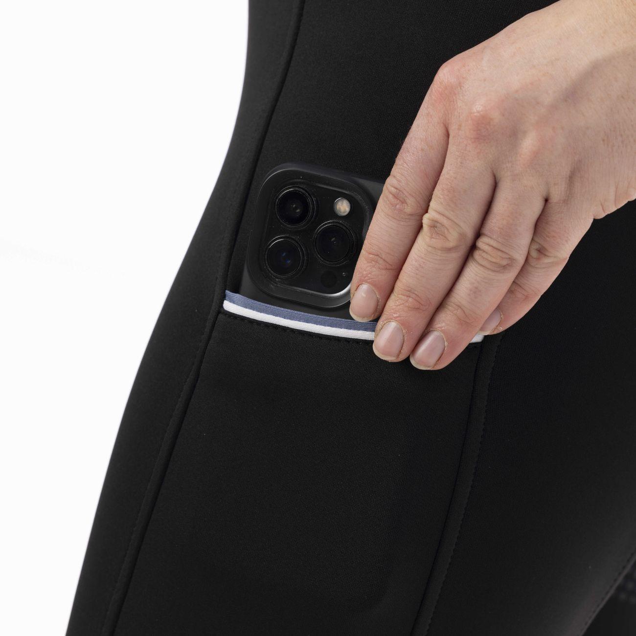 Leggings Da Donna Agadir Riding World Nero 989501 BLACK RIDING WORLD 