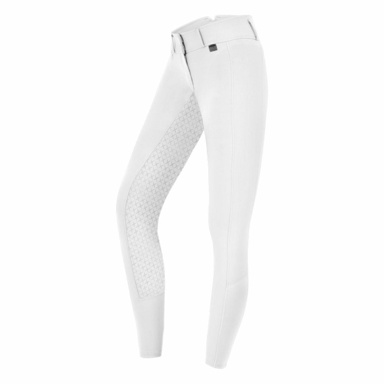ELT Pantaloni Da Equitazione D. Micro Sport, Con Inserto In Sili WHITE PANTALONI DA EQUITAZIONE 3239702WHITE 3239702 WHITE ELT 
