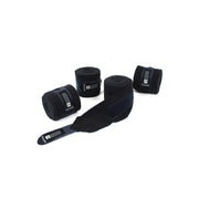 Set 4 Pezzi Fasce Da Lavoro In PIle Equiline Blu 09EQD04000 002NAVYBLU EQUILINE 