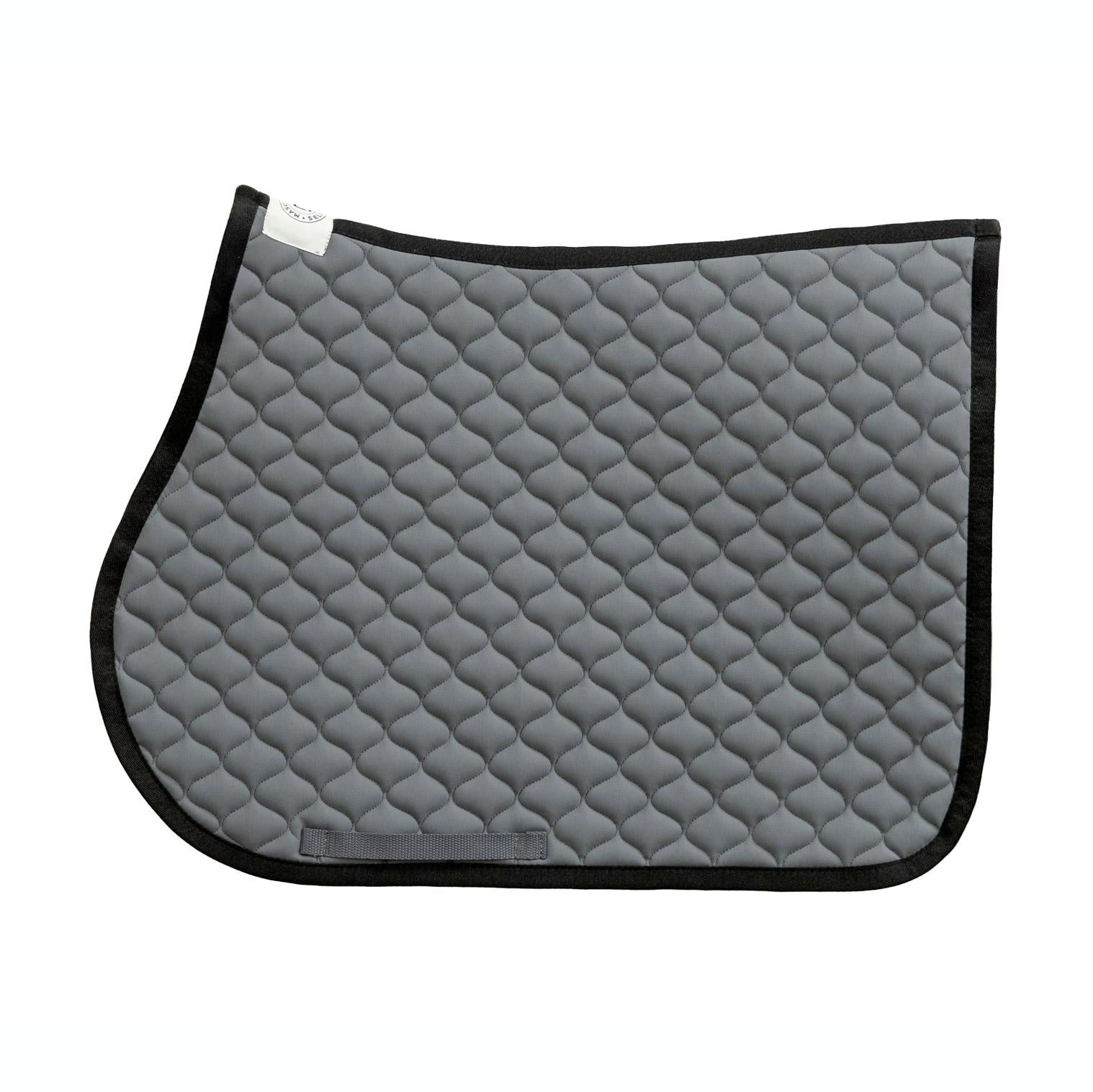 Saddle pad+CUFFIETTAROMBO GRIGIO SCURO MASCHERONI tack