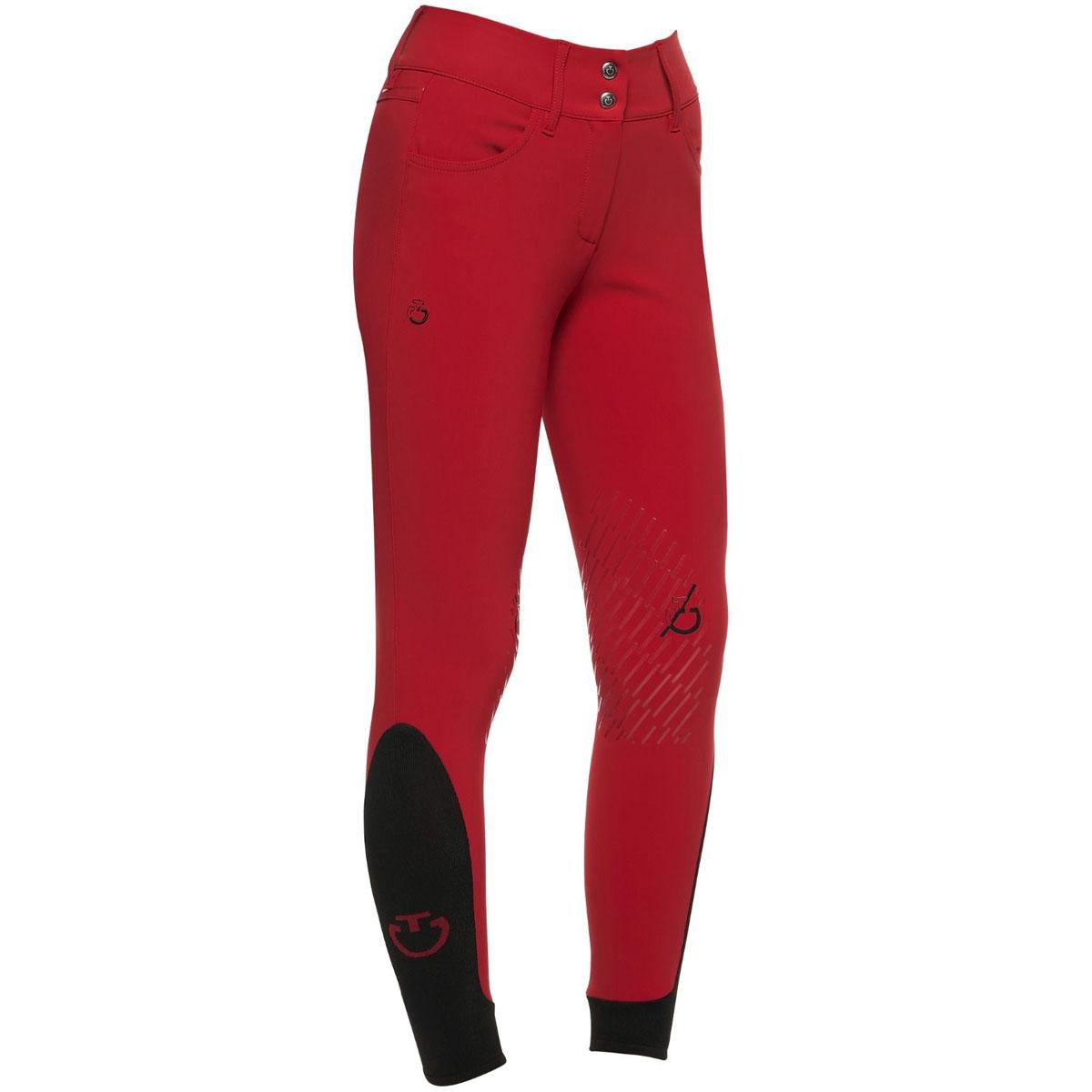 Cavalleria Toscana Pantaloni Da Equitazione 28CTPAD162JE0103600 Rosso 28CTPAD162JE010 3600RED CAVALLERIA TOSCANA