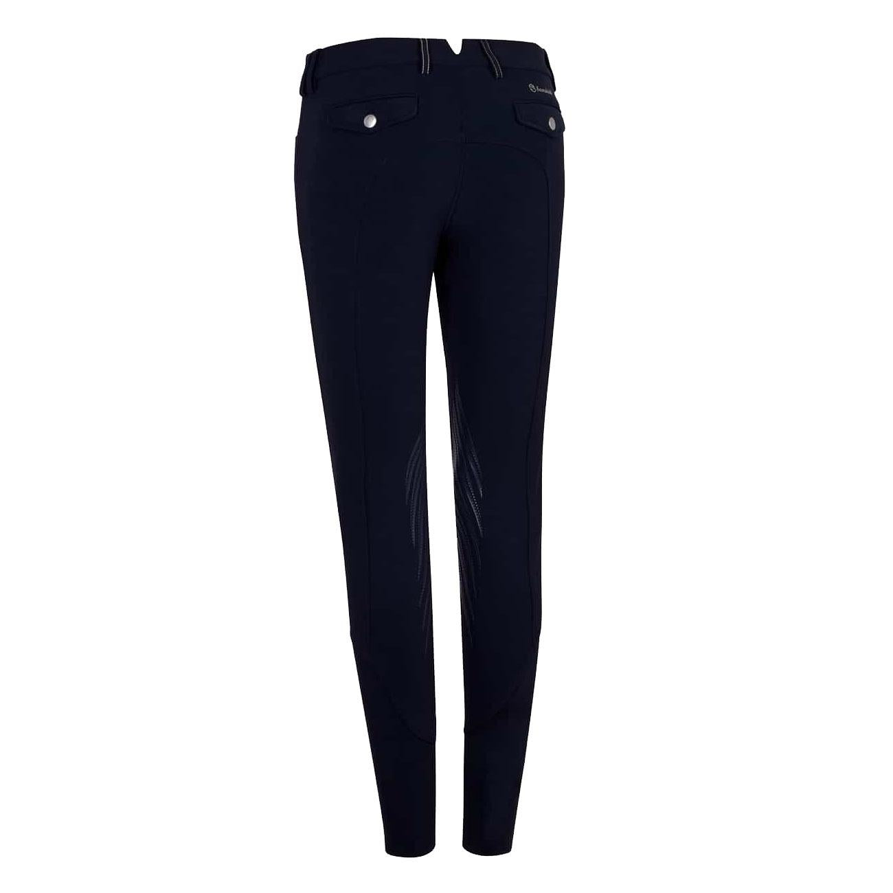 PANTALONI DONNA FULL GRIP MOD. MATHILDE SATIN KNEE SAMSHIELD 09SS-BRCH- BLUE SAMSHIELD 