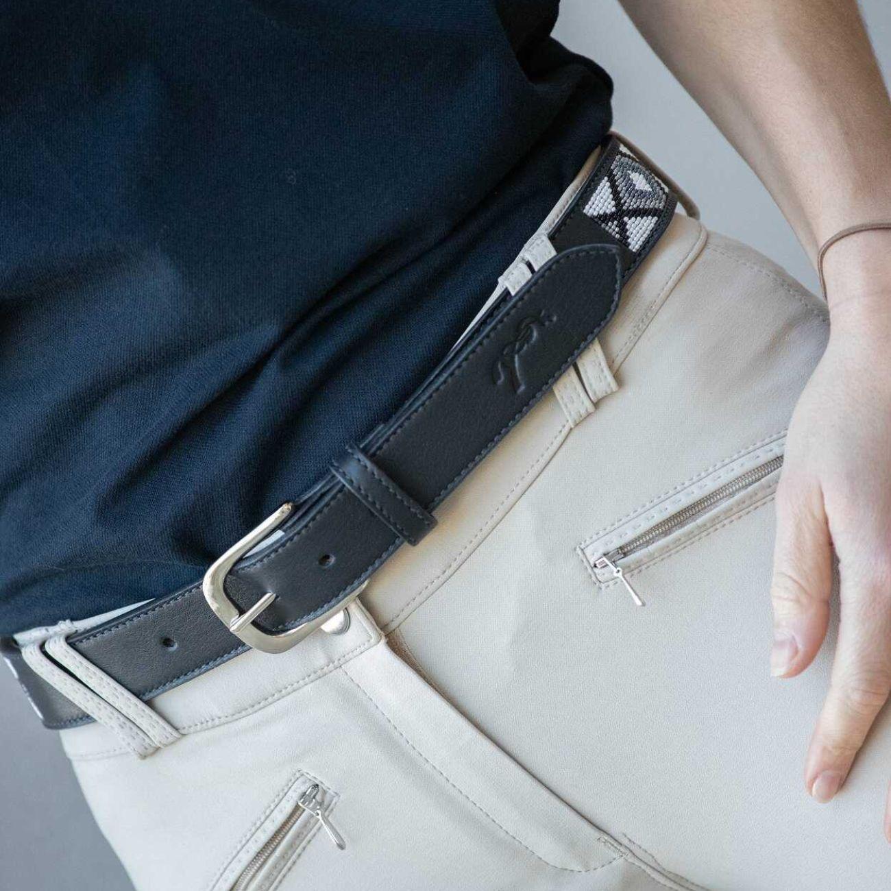 Cintura Pearl Penelope Bianco/Nero 9600 BLACK/WHITE PENELOPE 