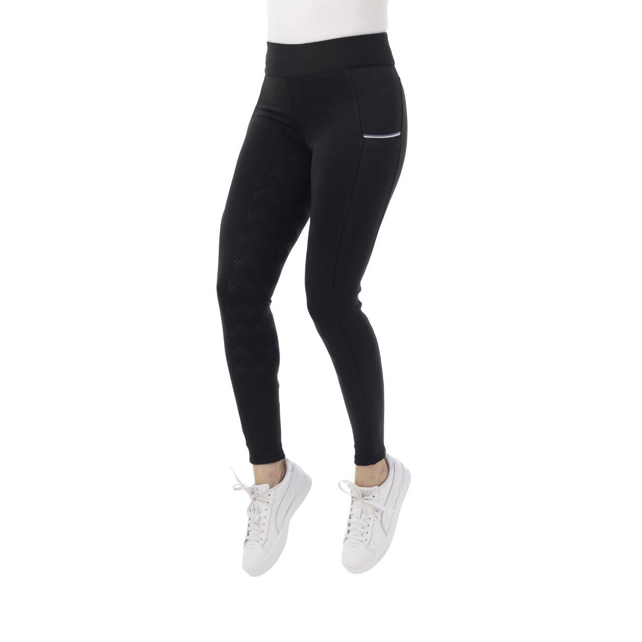 Leggings Da Donna Agadir Riding World Nero 989501 BLACK RIDING WORLD 
