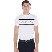 Equestro SHIRT BIANCO Magliette 09AMA-ETM00069 WHITE EQUESTRO 