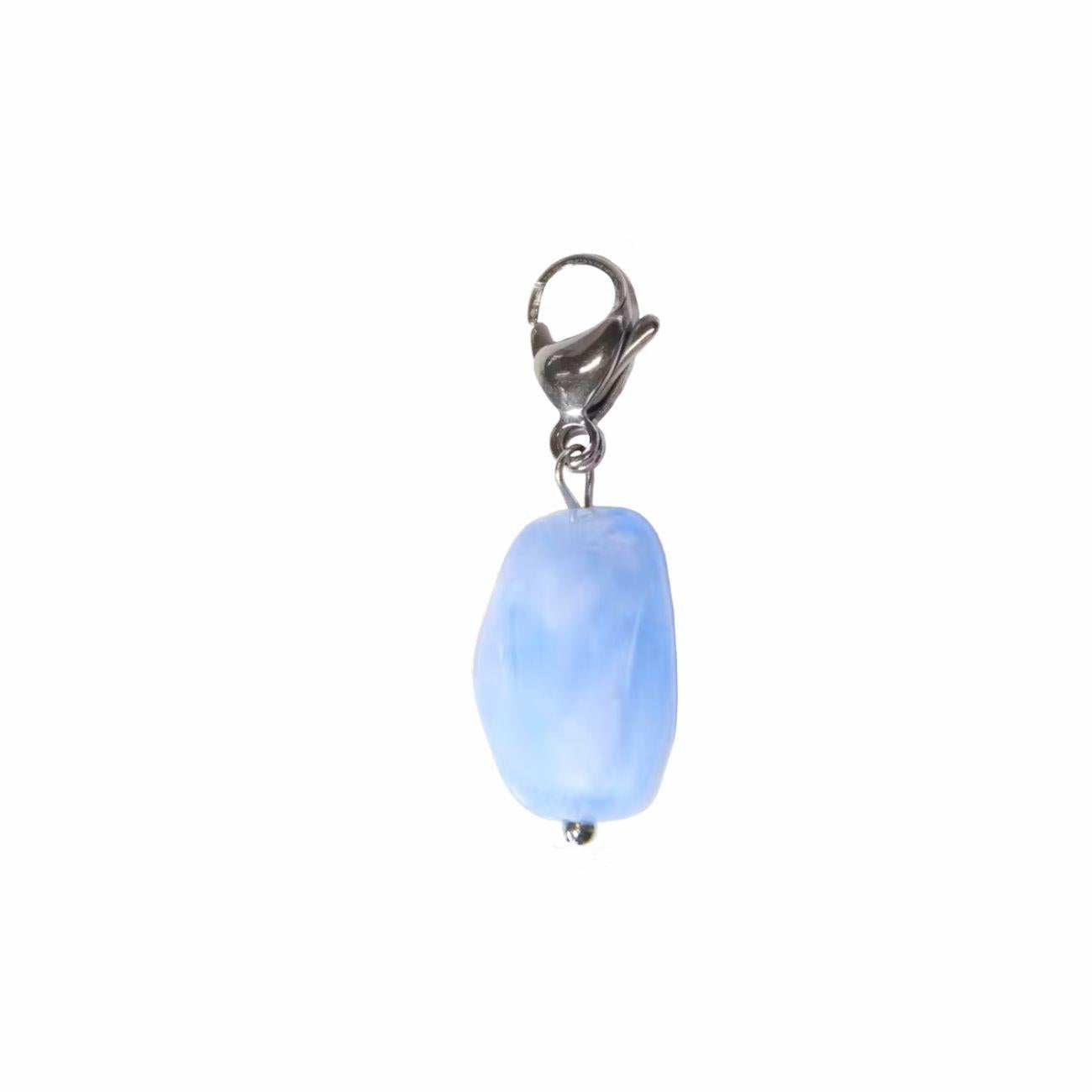 Portafortuna Lucky Charm Stone Kentucky Azzurro CH-2023-M 61LIGHTBLUE KENTUCKY 