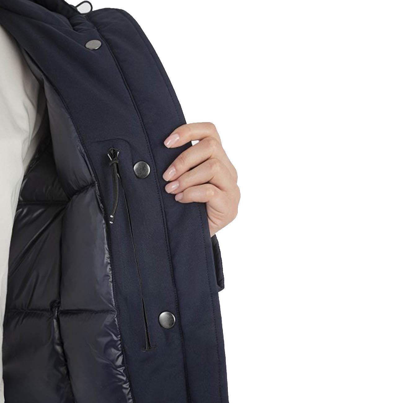 GIUBBOTTO DONNA IMBOTTITO FULL ZIP MOD.CATEC 28EQ-Q10701 002NAVY EQUILINE 