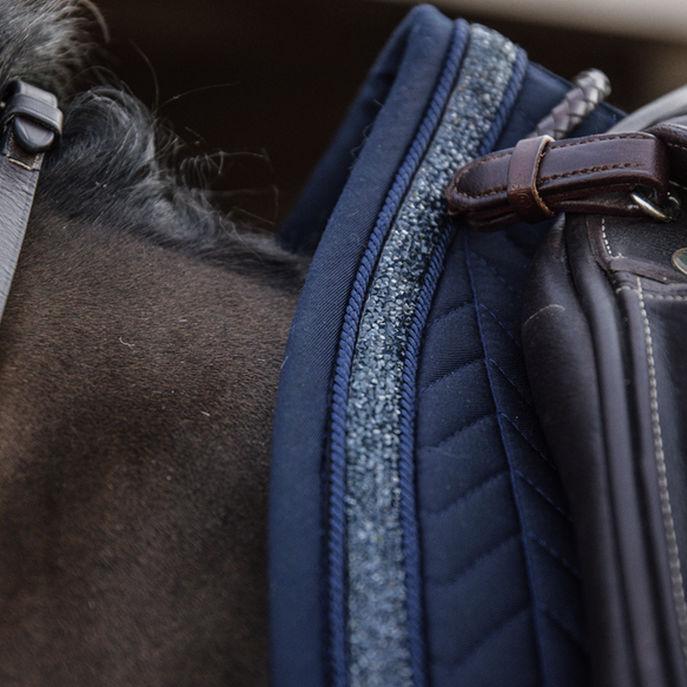 Sottosella Da Dressage Kentucky Show Glitter Stone  Kentucky 09KT-42581-DR NAVY KENTUCKY 