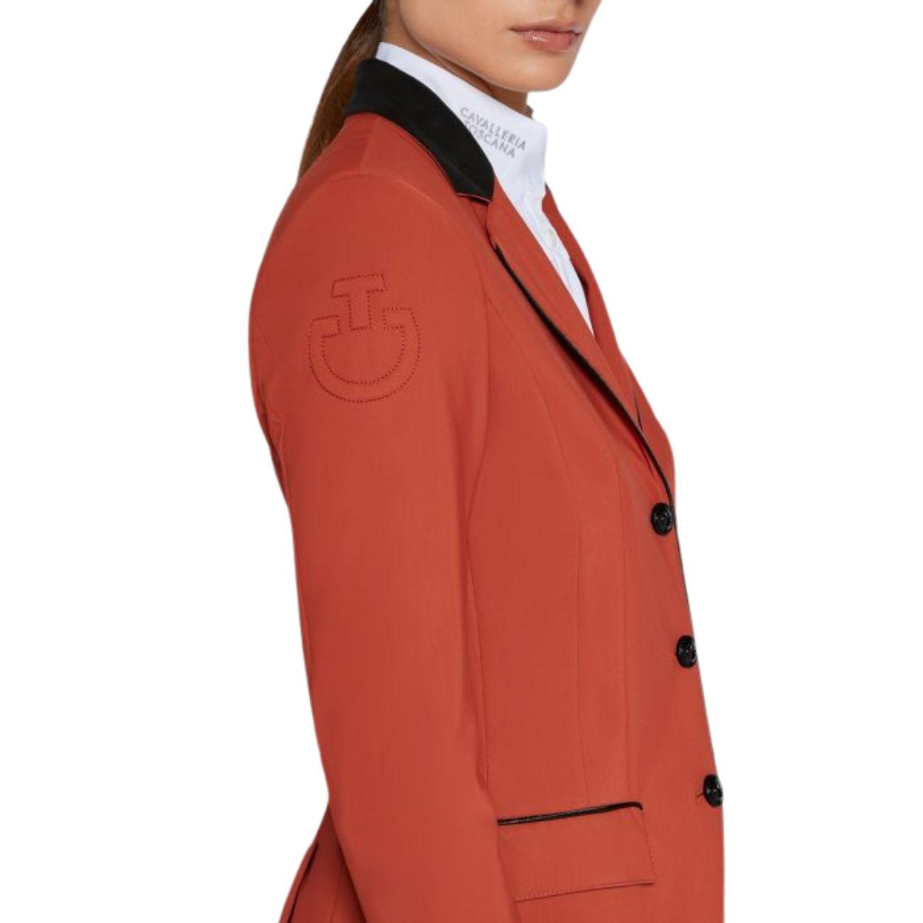 CAVALLERIA TOSCANA Giacca Da Concorso Donna Gp Rosso 09CT-GID051JE115 ROSSO 