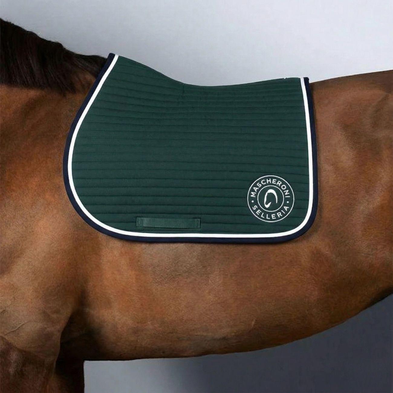 Sottosella Da Salto Mascheroni 2.0 31MA-SADDLEPAD2.0 DARK GREEN MASCHERONI SELLERIA 