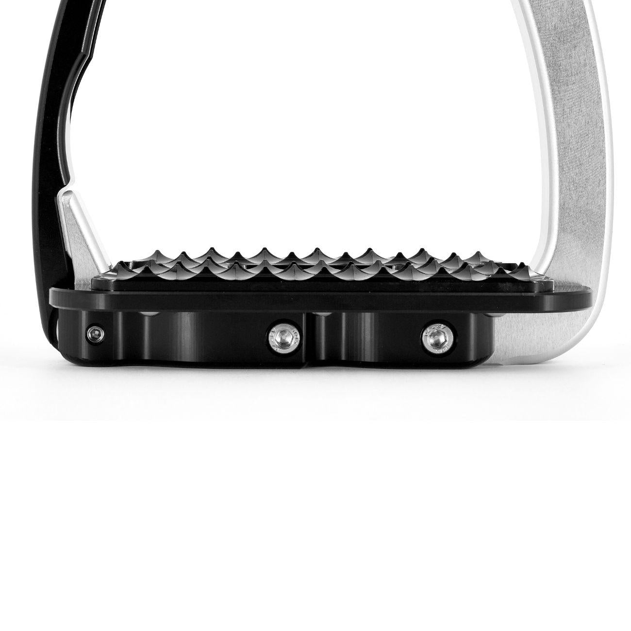 Staffe Di Sicurezza Venice Sloped EvoTech Stirrup Argento/Nero TSVSF SBLACK TECH STIRRUPS 