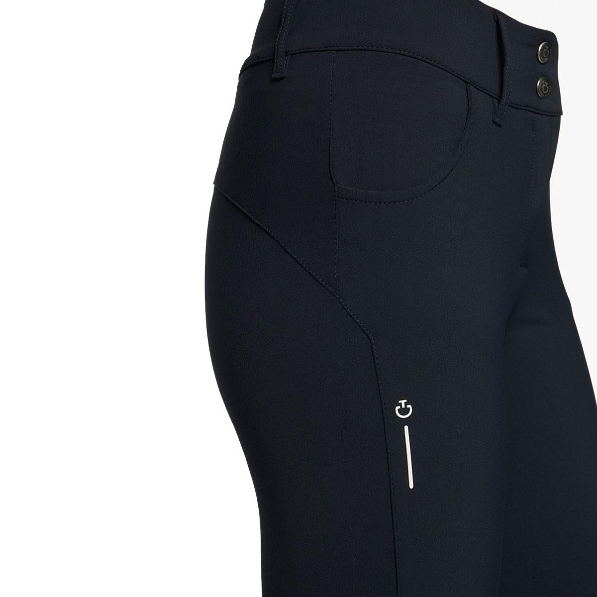 PANTALONE DA EQUITAZIONE DONNA MOD.RS A VITA ALTA 09CT-PAD166PA052 7901NAVY CAVALLERIA TOSCANA 