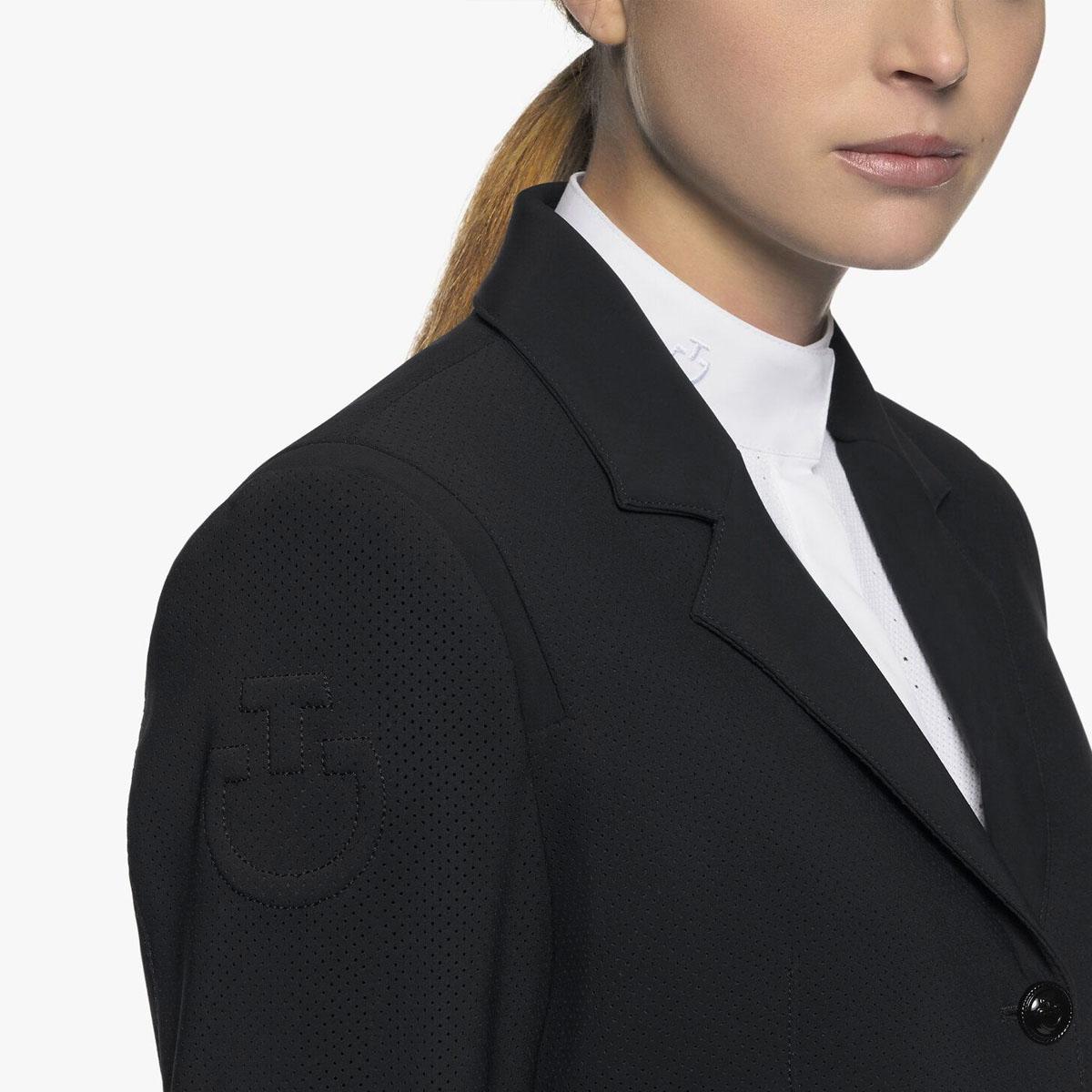 GIACCA DA CONCORSO DONNA TRAFORATA 09CT-GGD025JF115 9999NERO CAVALLERIA TOSCANA 