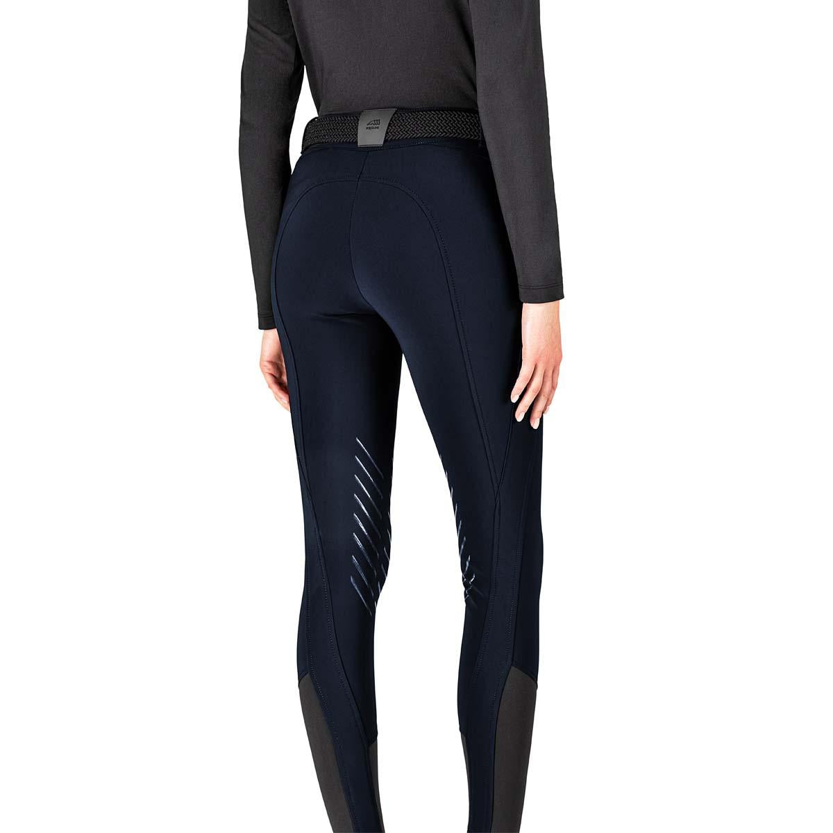 PANTALONE DA EQUITAZIONE DONNA CON GRIP GINOCCHIO MOD.CHASSIK 09EQ-N09010 002BLU EQUILINE 