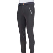 PANTALONE DA EQUITAZIONE UOMO CON GRIP GINOCCHIO MOD.CUBEC 09EQ-N08498 006NERO EQUILINE