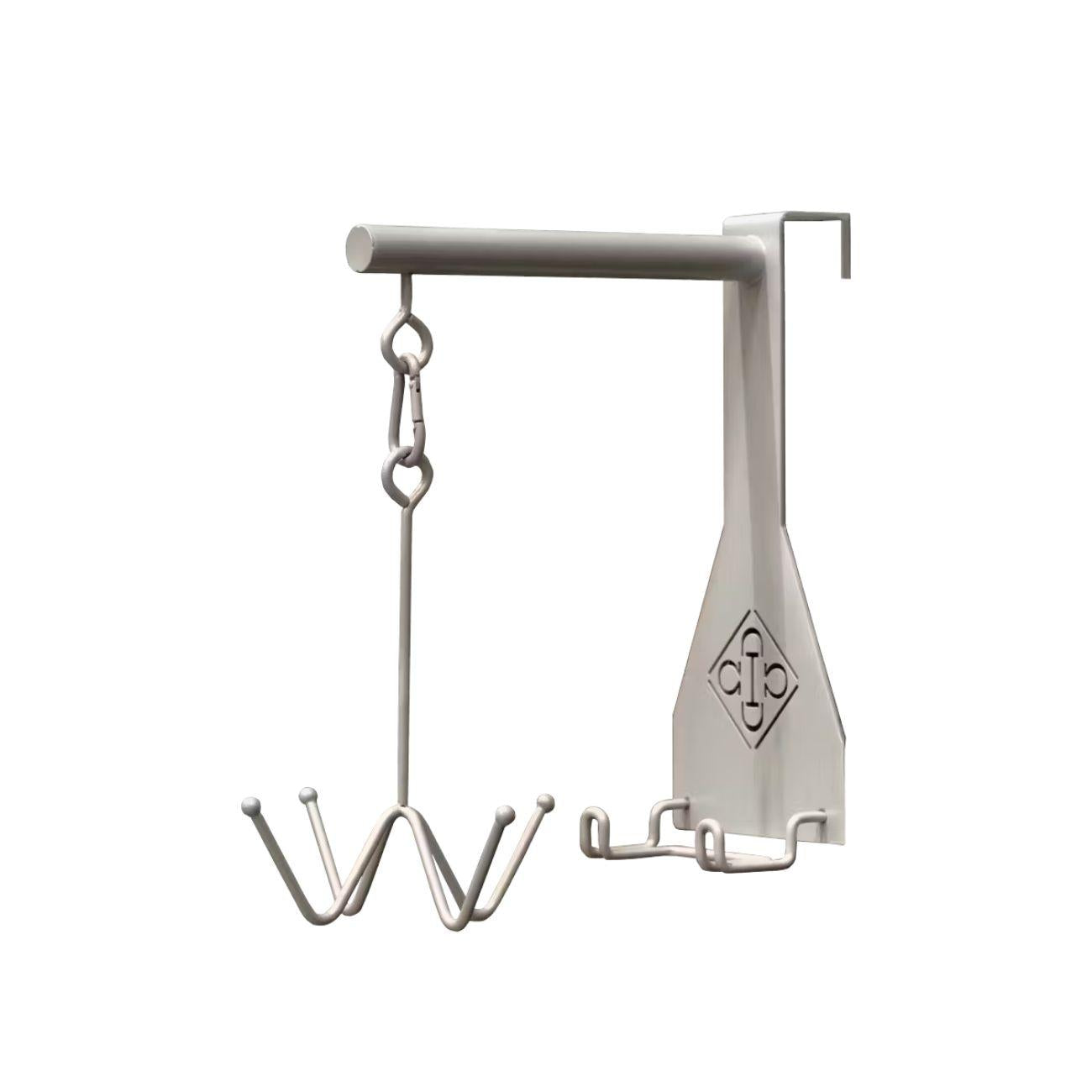 Appendibriglia A 4 Punte Con Attacco A Gancio Grooming Deluxe Argento 82184 42SILVER GROOMING DELUXE 