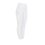 EQUESTRO Leggins Junior ETKU00047 WHITE EQUESTRO