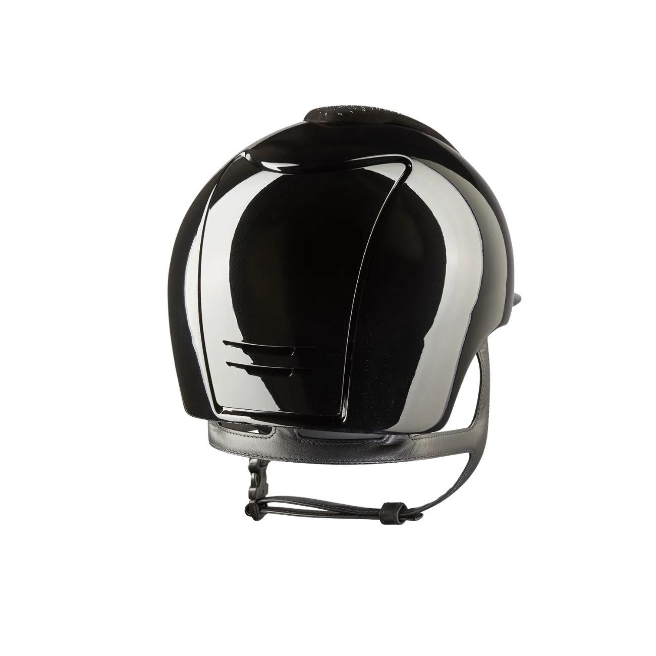 Cap Kep Italia Cromo 2.0 Polish Con Inserto Nebula Nero/Argento E Visiera Polo Nero CRPL2.SWS.SIL.PO NERO KEP ITALIA 