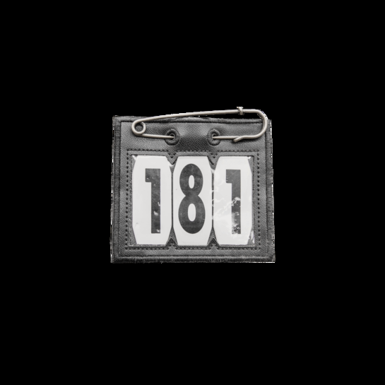 NUMERO DI TESTA PVC with SPILLA BALIA NERA KENTUCKY 42682 01BLACK KENTUCKY