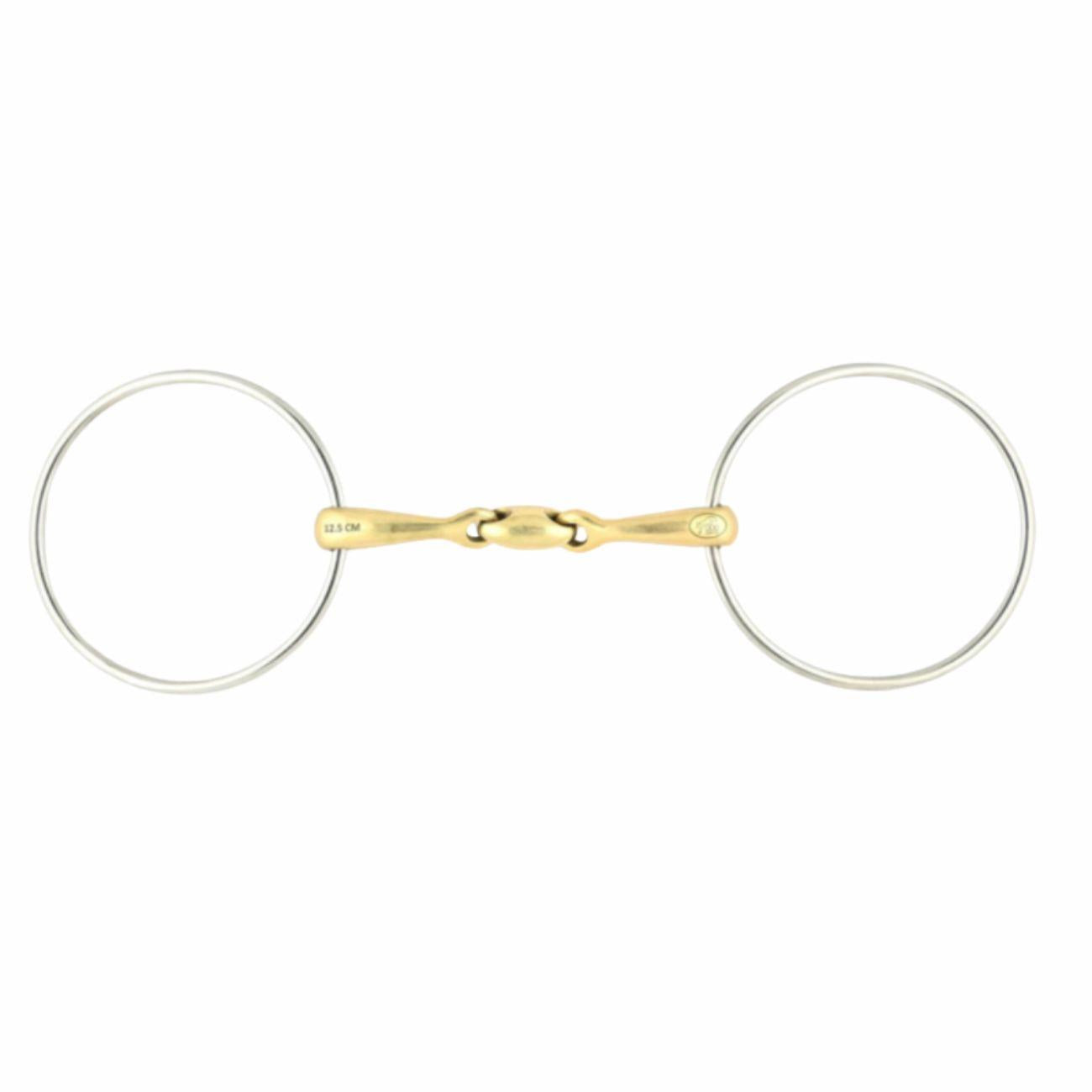 JUMP'IN FILETTO AD ANELLI SPEZZATO IN 3 JUMP'IN OTTONE filetti ad anelli 0006GA 09JU0006GA OTTONE JUMP'IN 