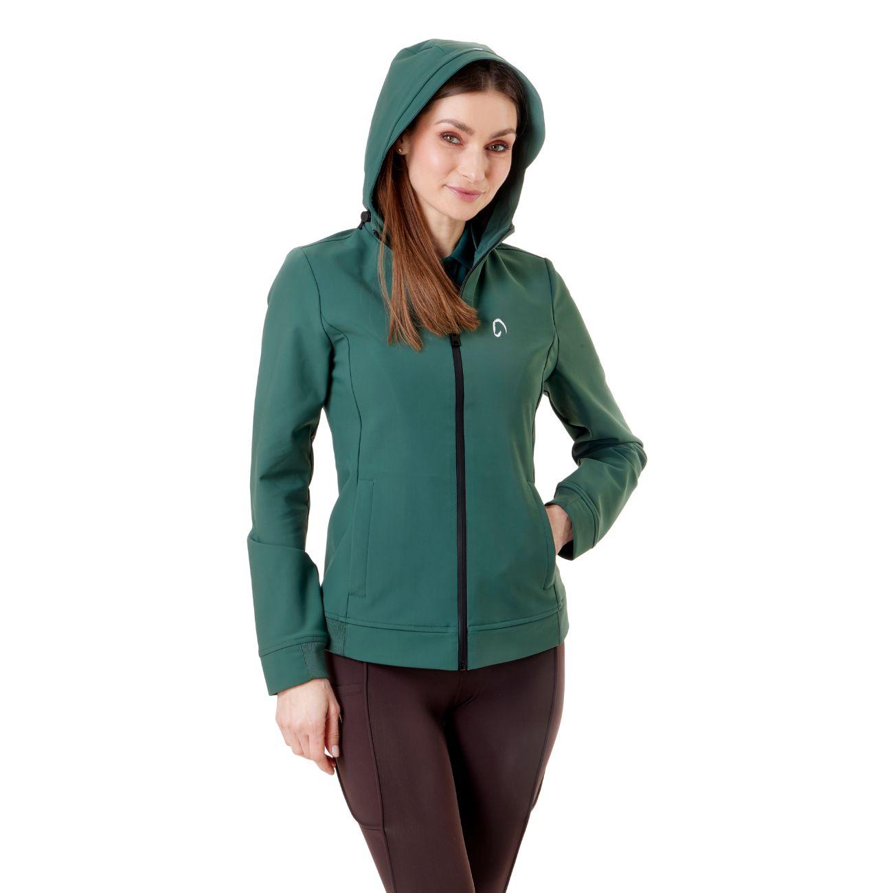 Softshell Mascheroni Donna Leggero Estivo Verde MASDSFT01-NOPILE GREEN MASCHERONI SELLERIA 