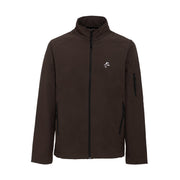 SOFTSHELL UOMO FULL ZIP 09EH-K401 MARRONE EQUINE HORSE