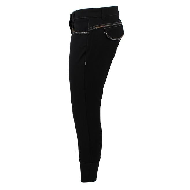 ANIMO Napen Nero Pantaloni Da Equitazione 12AMNAPEN 01NERO ANIMO 
