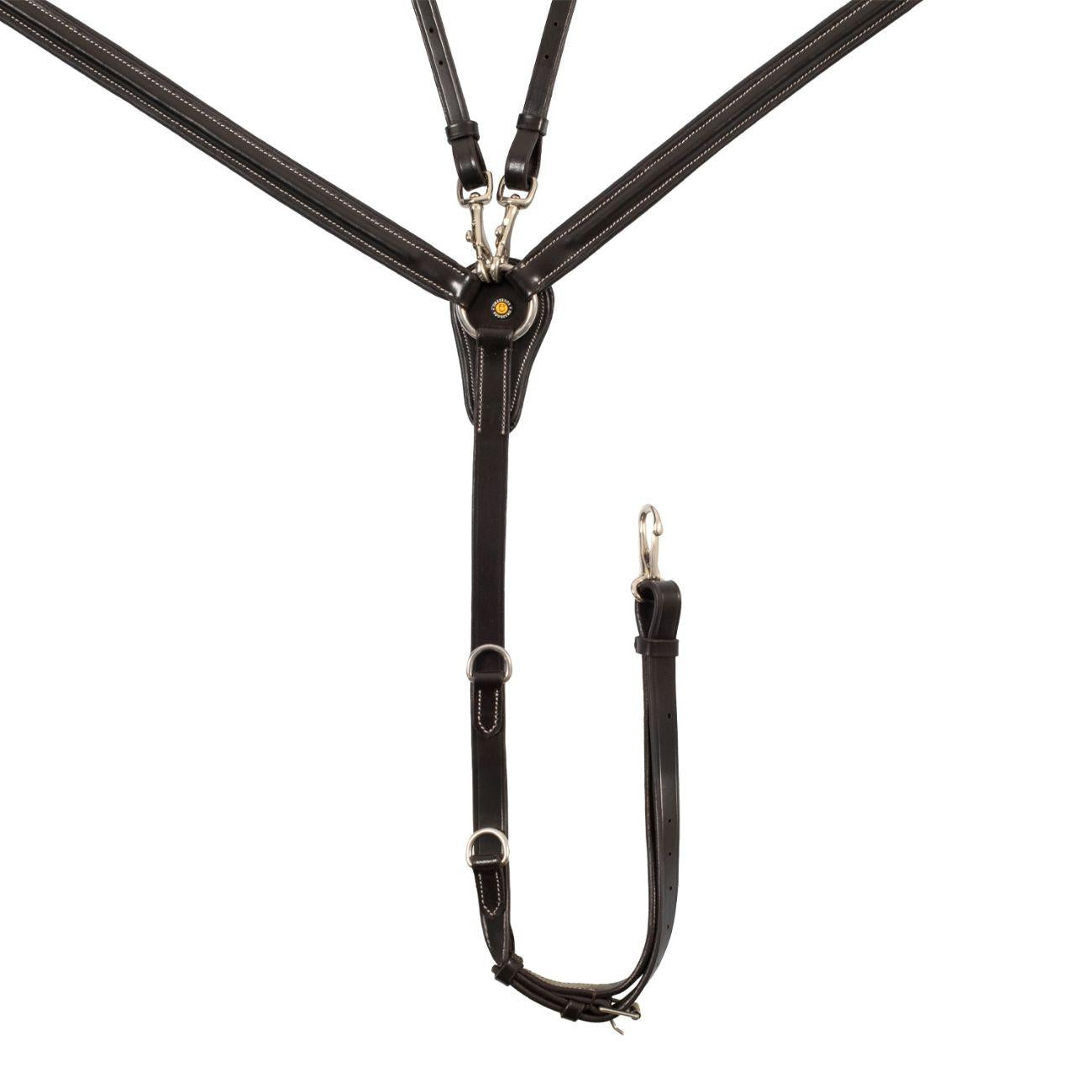 Pettorale Con Martingala Removibile E Inserti Elasticizzati Equestro Marrone ETH02009 DARKBROWN EQUESTRO 