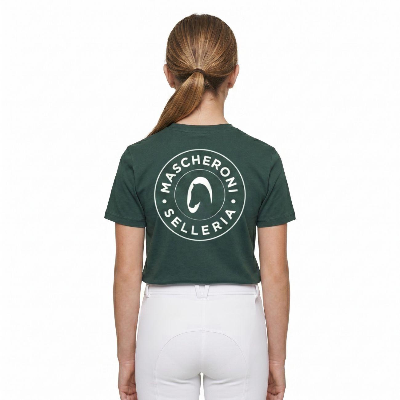 MASCHERONI SELLERIA T-Shirt Junior Con Logo 26MA-T-SHIRTKIDVERDE VERDE 