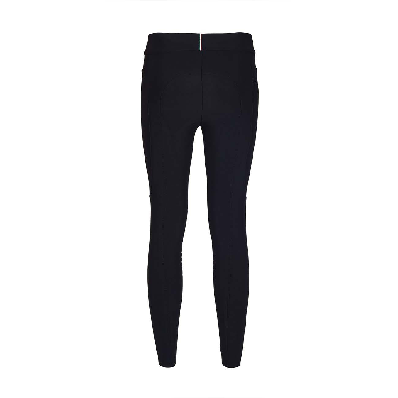 PANTALONE DA EQUITAZIONE DONNA VITA ALTA CON GRIP 09MA-02VENEZIA 036NERO MASCHERONI SELLERIA 