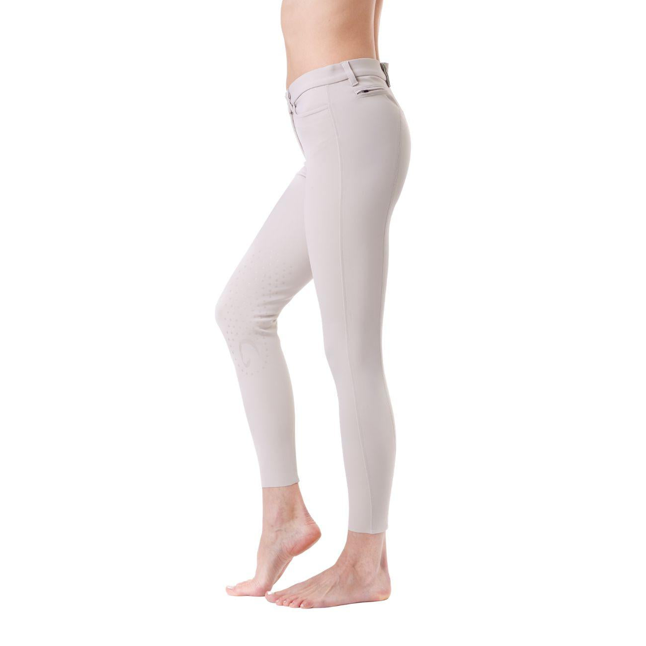 Pantalone Da Donna Milano Half Grip Mascheroni Beige 09MA-01MILANO 361BEIGE MASCHERONI SELLERIA 