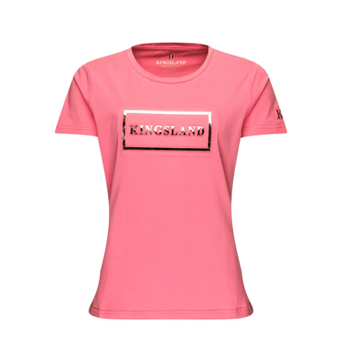 T-SHIRT JUNIOR A GIROCOLLO KLCLEMENT 30KING-2320203120 3035PINK CHATEAU ROSE KINGSLAND