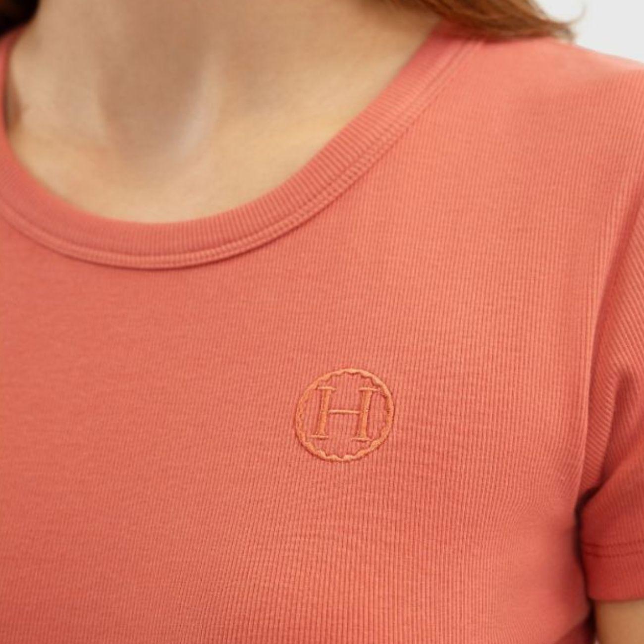 T-shirt Da Donna Tarlala Harcour Arancione 3000450036380 PAMPLEMOUS HARCOUR 