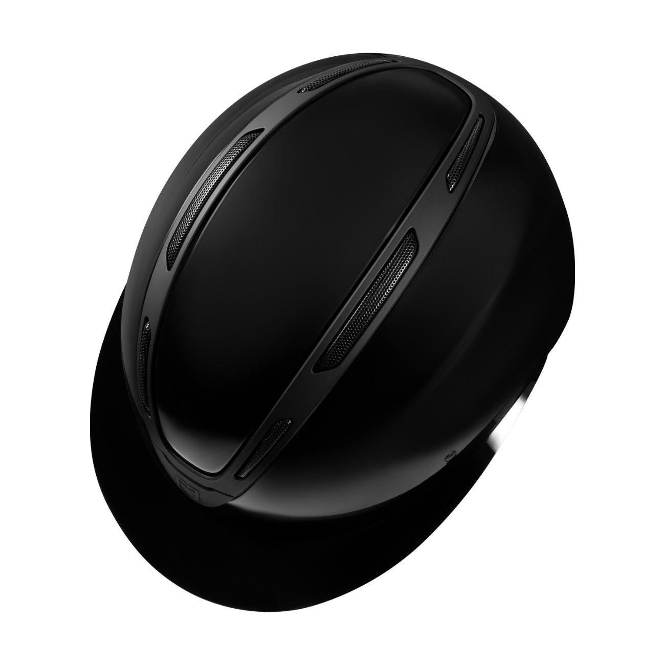 Cap Donna Apocalypse Con Calotta Lucida Nero ETW02016 BLACK EQUESTRO 