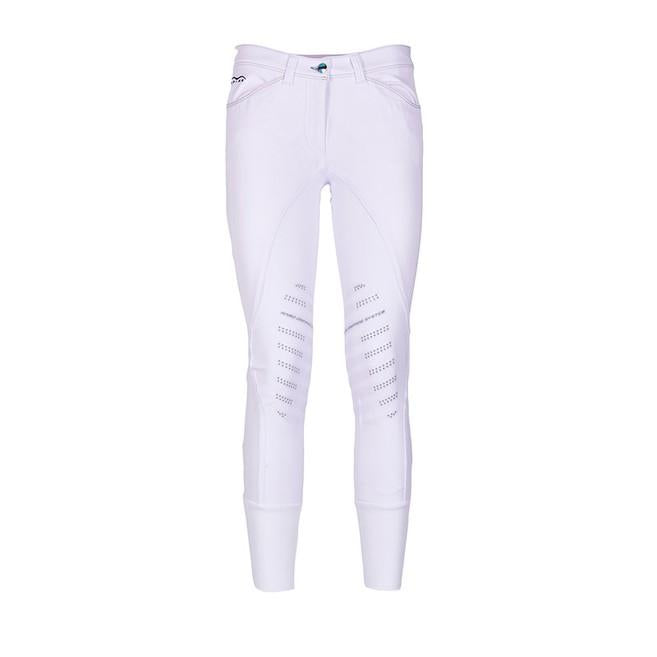 ANIMO Bianco Pantaloni Da Equitazione 18AMNAPOK 02BIANCO ANIMO