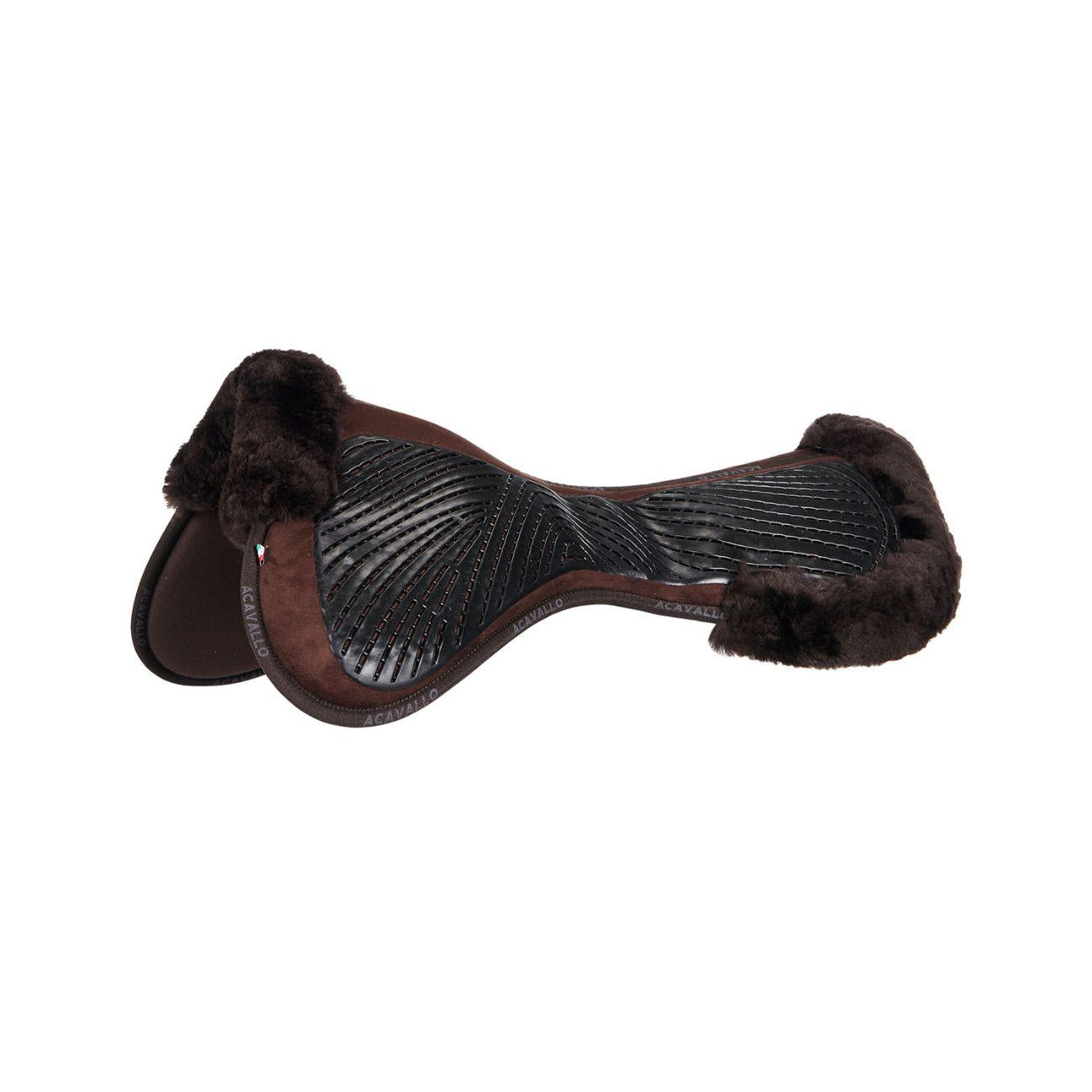 Compensatore Da Salto Close Contact Shape Acavallo Marrone/Marrone AC235 BROWN SHEEPSKIN BROWN ACAVALLO 
