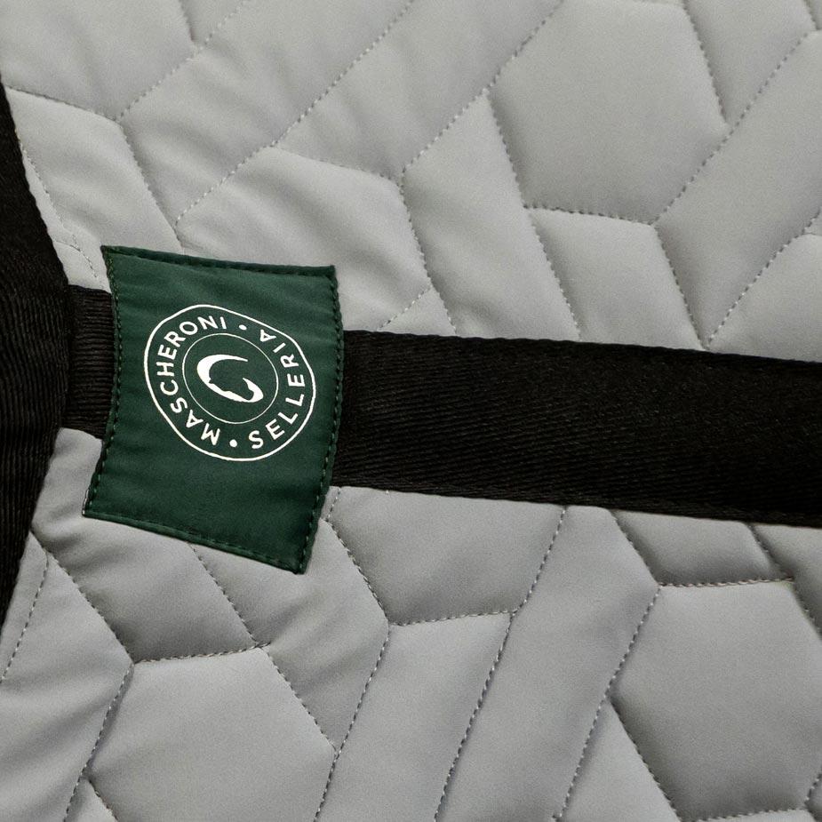 Sottosella Da Salto Mascheroni Con Cuffietta Grigio SOTTOSELLA+CUFFIETTA GRIGIO MASCHERONI SELLERIA 